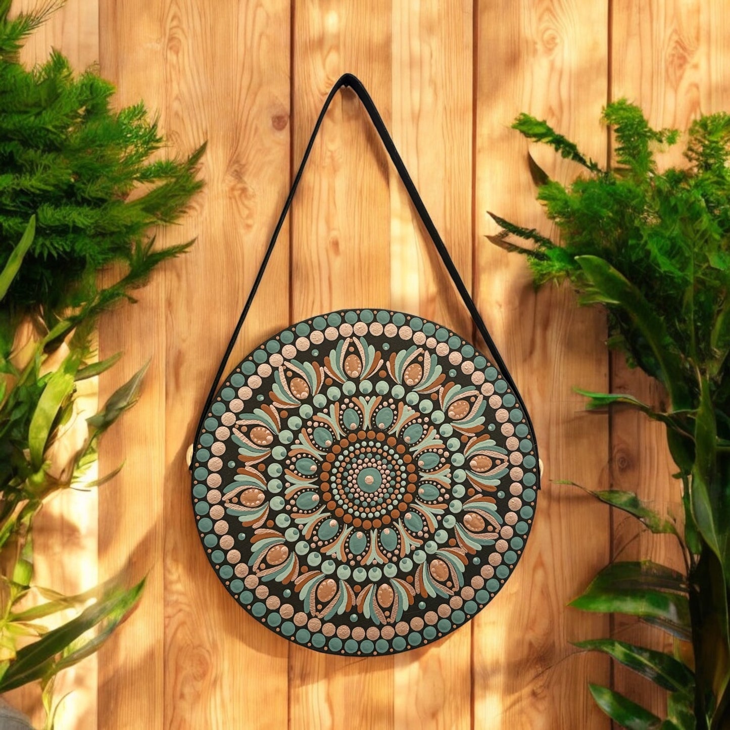 Mandala 20cm - " Esprit de la Forêt "