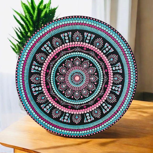 Peinture Mandala - 40 cm